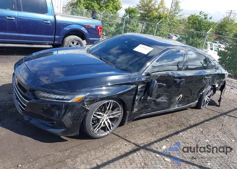 2022 Honda Accord Touring from USA, damaged, VIN 1HGCV2F9XNA012434